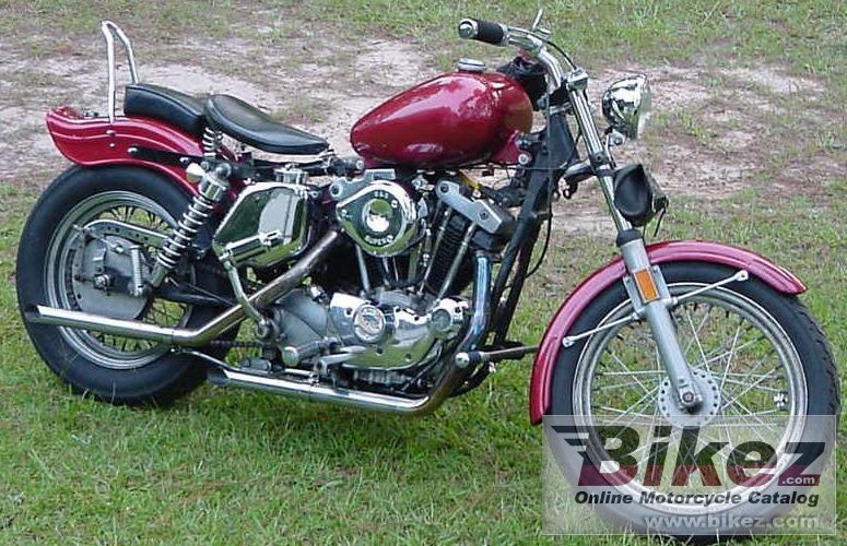 Big Todd Johnston xlh 1000 sportster picture and wallpaper from Bikez.com